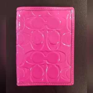 Coach Passport Cover